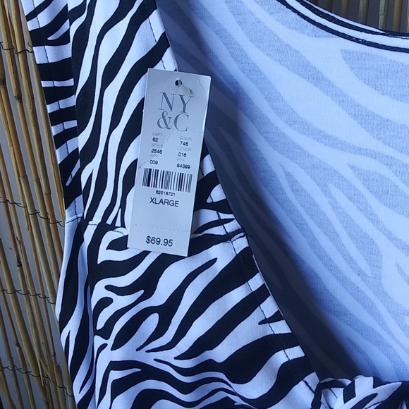 New York & Co 100% Cotton Jumpsuit - Picture 8 of 9